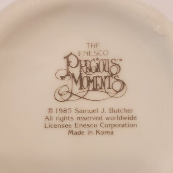 Vintage 1985 Precious Moments White Bud Vase BUNDLE - Picture 2 of 6